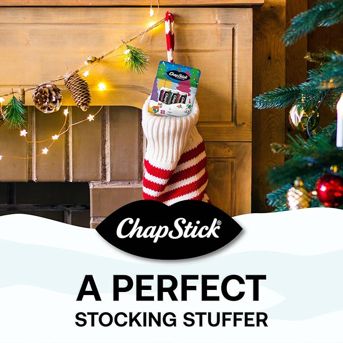 ChapStick Lip BalmVariety Holiday Gift Set, Stocking