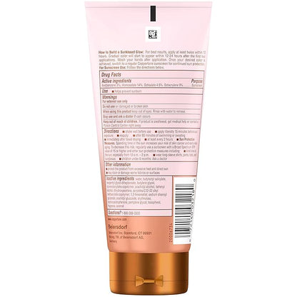 Coppertone Glow Protect and Tan Sunscreen Lotion + Gradual Self Tanner, SPF 30 Sunscreen, 5 Fl Oz Tube