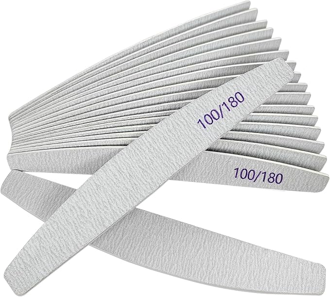 Nail files (12 pack), 100/180
