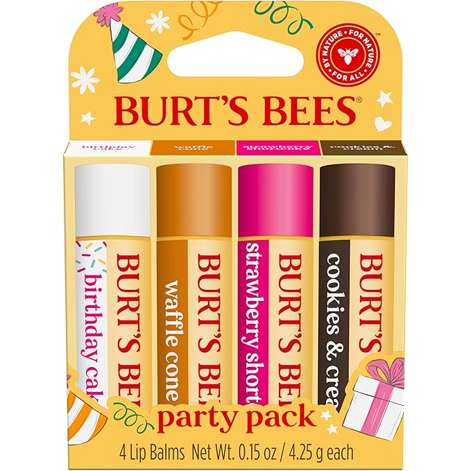 Burt's Bees Lip Balm Party Pack