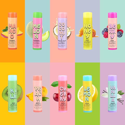 Expressions 10pc Fruity Lip Balm Collection
