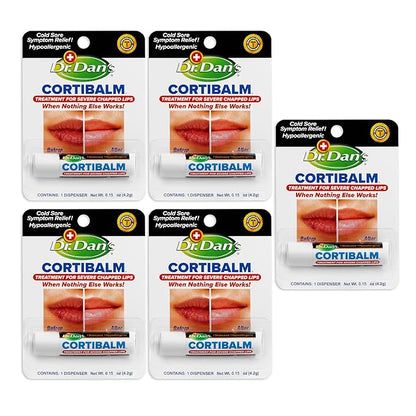 Dr. Dan's Cortibalm-5 pack- for Dry