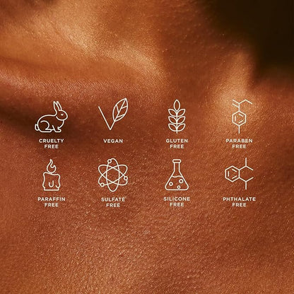 '+ Lux Unfiltered N°32 DEEP Gradual Self Tanning Cream in Santal, Hydrating Self Tanning Lotion, Gluten Free, Vegan + Cruelty Free Self Tanner, Luxurious Sunless Tanner Loaded with Antioxidants