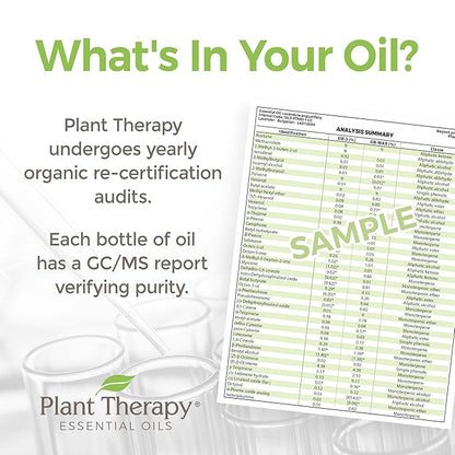 Plant Therapy Organic Juniper Berry Essential Oil 100% Pure, Undiluted, Natural Aromatherapy, Therapeutic Grade 10 mL (1/3 oz)