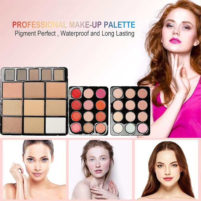 Professional 132 Colors All-in-one Makeup Palette Cosmetic Contouring