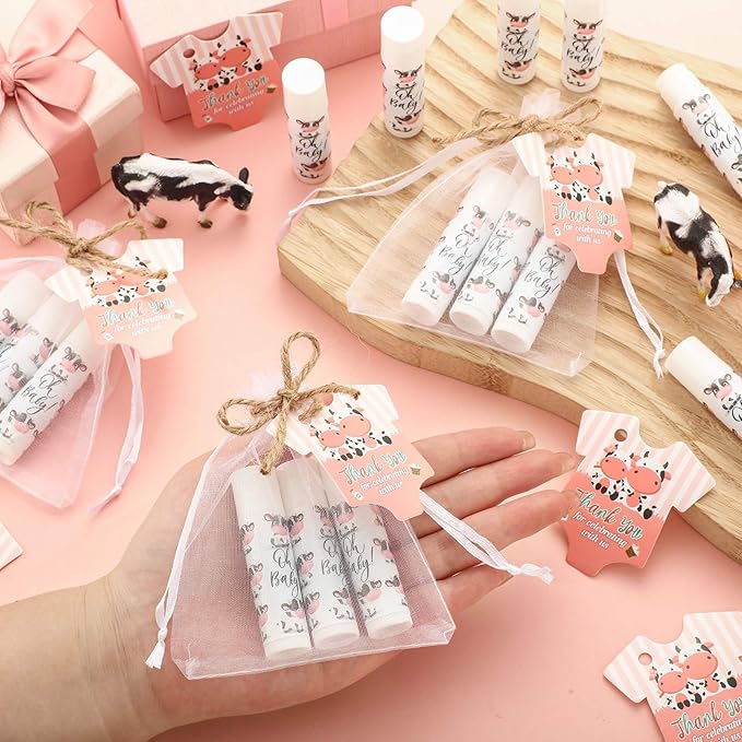 Demissle 50 Pcs Baby Shower Lip Reveal