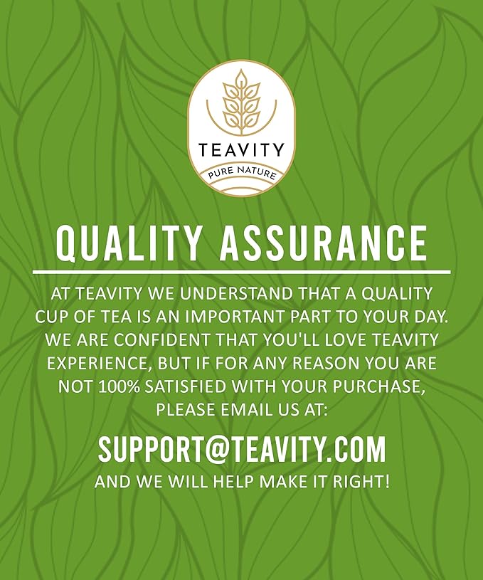 Organic Green Tea Pods for Keurig - Unsweetened Green Tea for K Cup Machines by Teavity (36 Tea Pods)