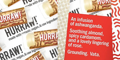 Hurraw! Almond, Cardamom, Rose (Vata) Lip Palm