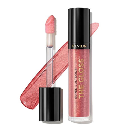 REVLON Lip Gloss, Super Lustrous The Gloss, Non-Sticky, Gloss,