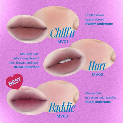 Lip&Cheek Blurry Pudding Pot | Cold-hearted Moment - Finish | 5g