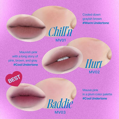 Lip&Cheek Blurry Pudding Pot | Cold-hearted Moment - Finish | 5g