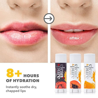 Bee Sweet Lip Balms, 3 Pack