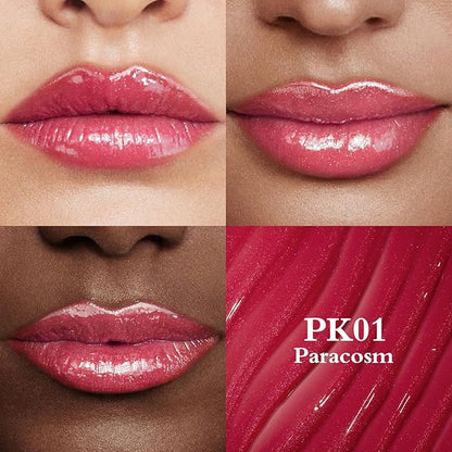 FOCALLURE Shimmer Lipstick,Moisturizing Plumping Lip Gloss,Shimmery Glossy Finish,Hydrating,Long Lasting,Non-Stick Cup Lip Makeup,High Shine for Plumper Looking Lips,Paracosm