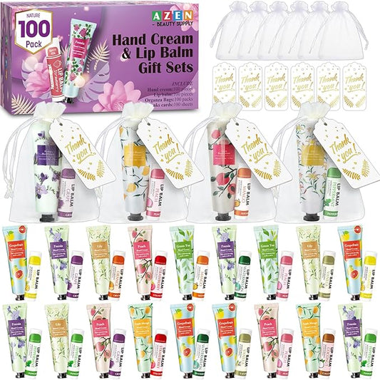 AZEN 100 Sets Hand Cream Bulk