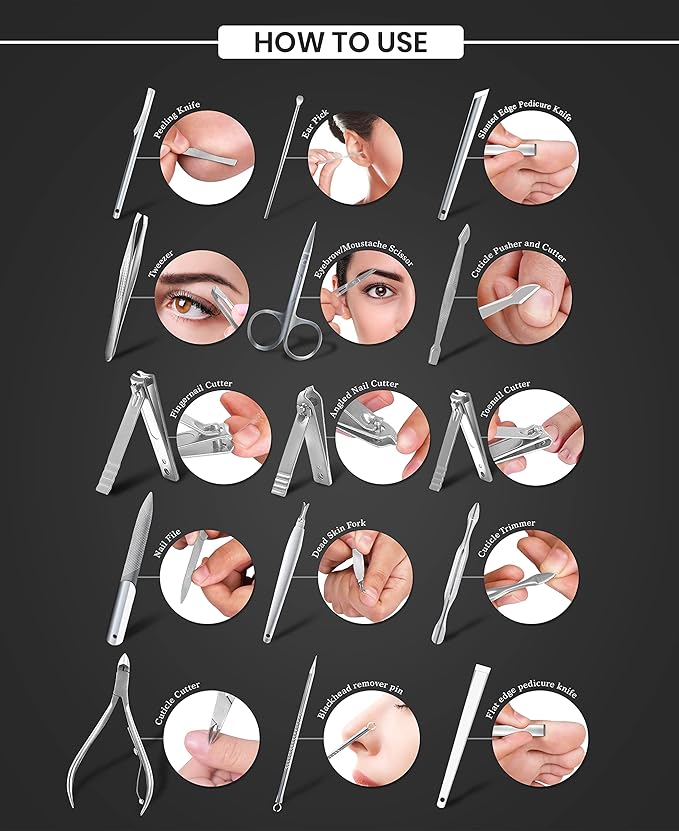 Utopia care manicure kit nail