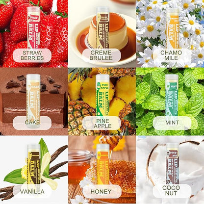 Lip Balm Variety Pack - 9