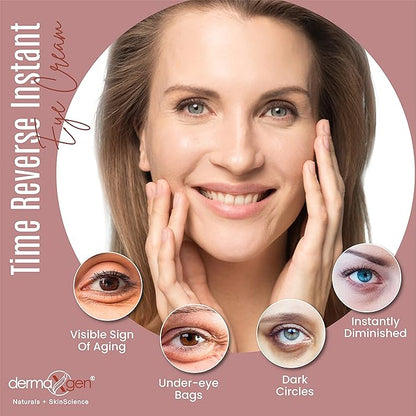 Instant Eyelift & Hydrating Eye Cream Set – Lightweight Formula with Vitamin C & Turmeric for a Refreshed Under-Eye Look