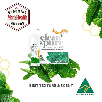 Lip Balm, 2-Pack (Peppermint) | Manuka Lips