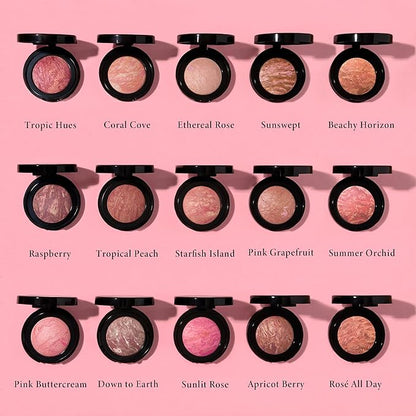 LAURA GELLER NEW YORK Baked Blush-n-Brighten Marbleized Blush Natural Finish