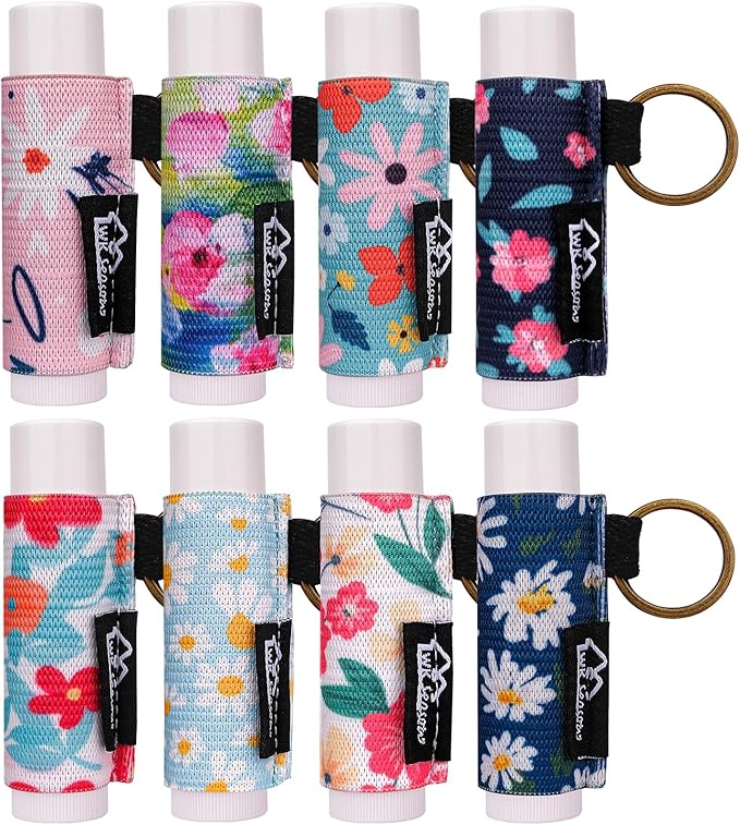 WK IEASON Lip Balm Holder Keychain