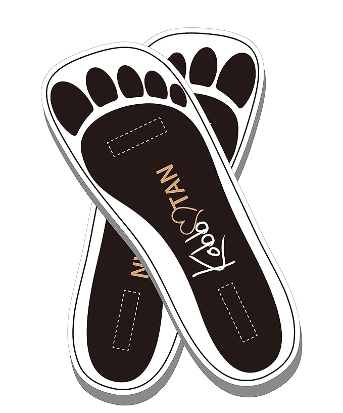 25 Pairs (50Feets) Spray Tanning Feet Pads Disposable Sunless Airbrush Tanning Tent Foot Protection