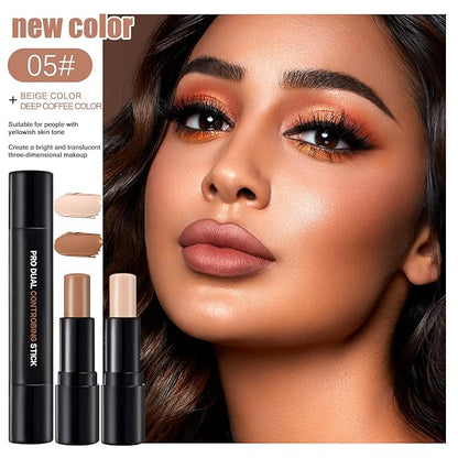 Double-End Contour Highlighter Stick Contour Stick, Face Highlighter,