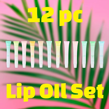 Expressions 12pc Lip Oil Set -