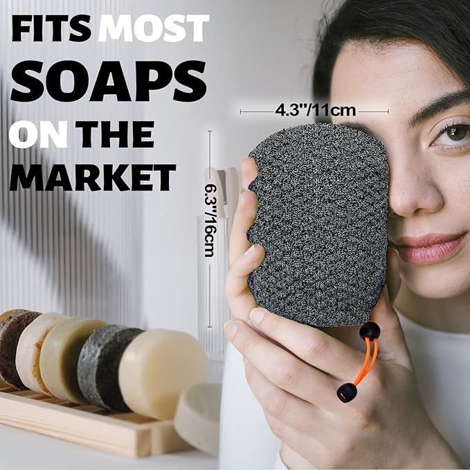 MIG4U Exfoliating Soap Bag for Shower