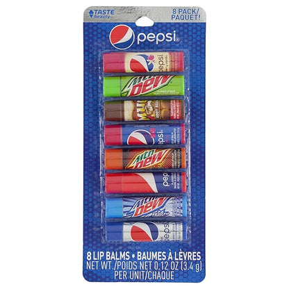 Taste Beauty Pepsi 8 Pack Lip Live