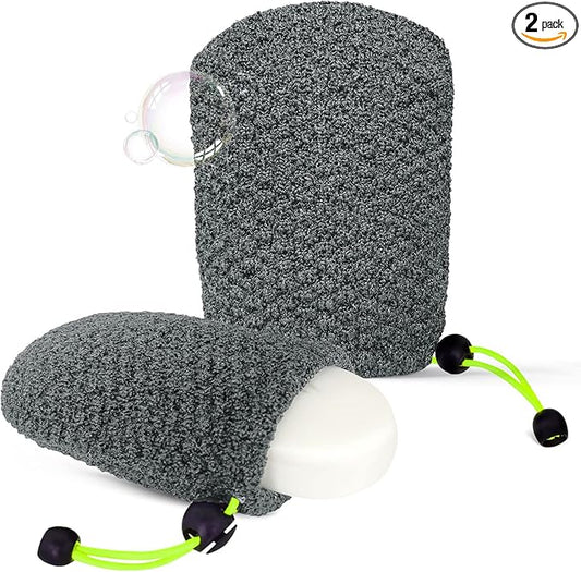 MIG4U Exfoliating Soap Bag for Shower