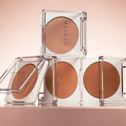 HALEYS Re-sculpt Smoothing Contour Powder (Dark) Lightweight, Non-Caking,