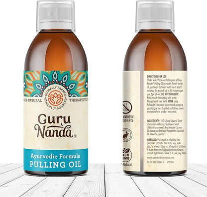 3 Pack GuruNanda Original Oil Pulling (8.45 fl.oz 3)