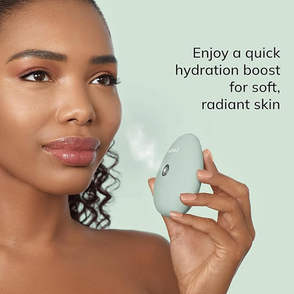SmartAppGuided™ Facial Hydration Refresher | 4 in 1 | Water Atomizer | Moisturizing Spray Machine | Face Mister | Humidifier for Natural Glow | Reduce Redness & Dry Skin