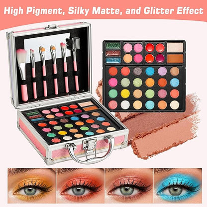 Anpro All-In-One Makeup Carry Case with Pro Teen