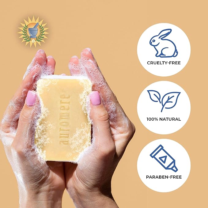 Auromere Ayurvedic Soap Variety Pack 3 x 2.75oz Natural