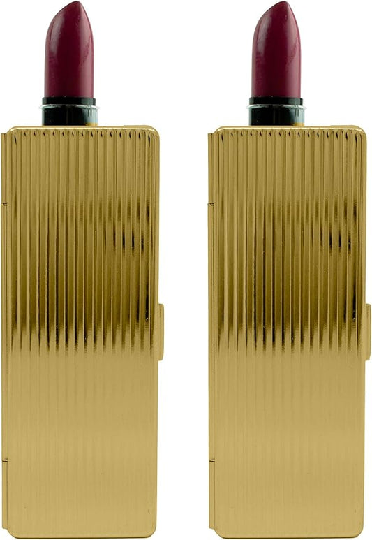 Stephanie Imports Set of 2 Rectangular Vintage Lipstick Rectangular