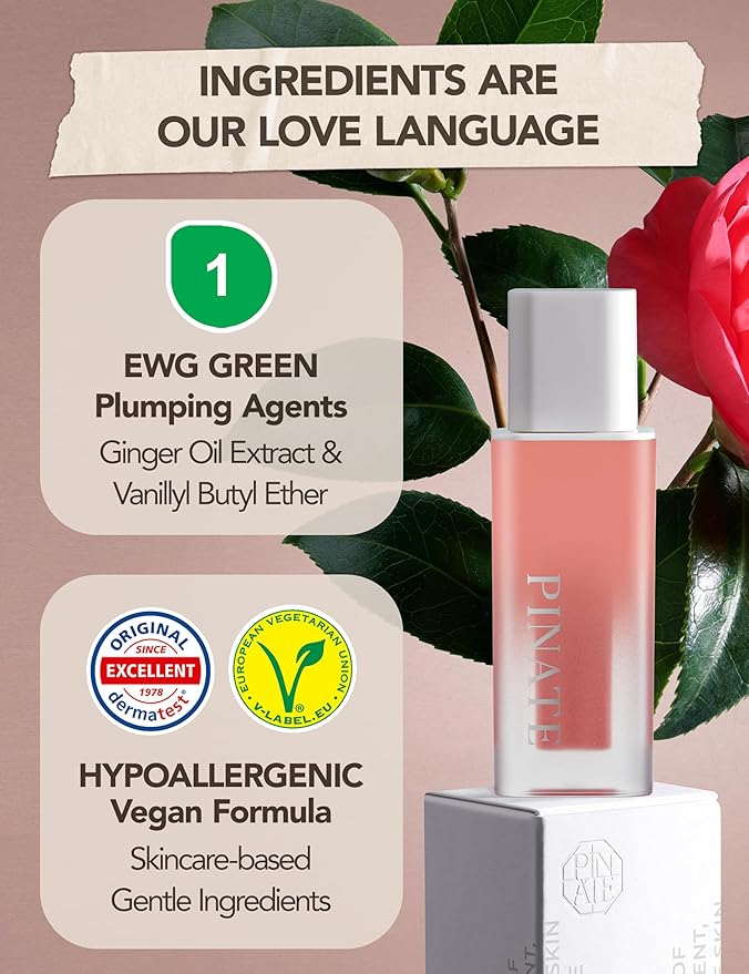 Natural Bloom Korean Lip Oil Serum Muhly)