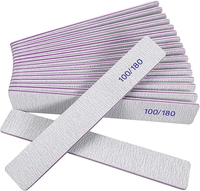 Nail Files (12 Pack), 100/180