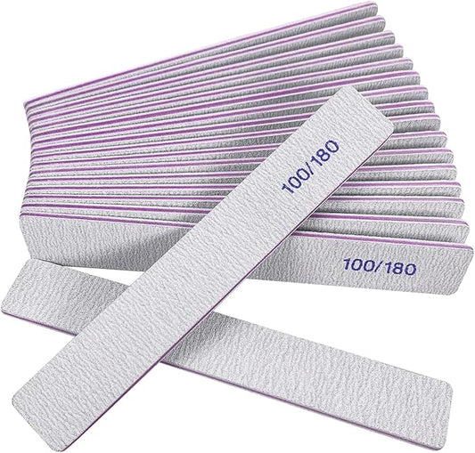 Nail Files (12 Pack), 100/180