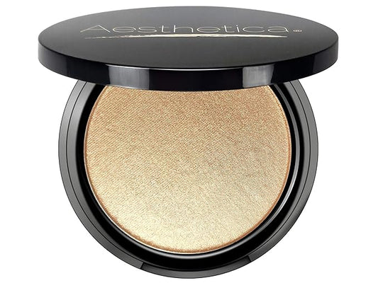 Aesthetica Starlite Highlighter - Metallic Shimmer Highlighting Makeup