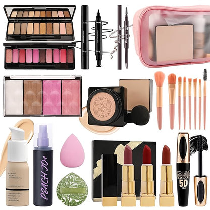 All In One Multipurpose Makeup Kit for Women,Travel