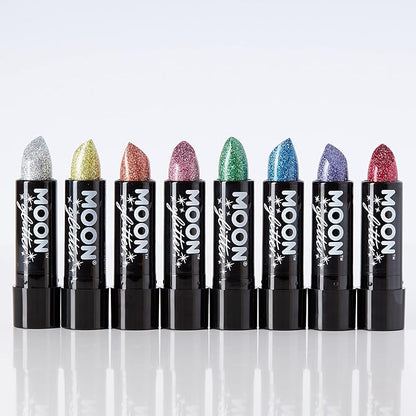 Moon Glitter Holographic Glitter Lipstick 0.17oz - Pink