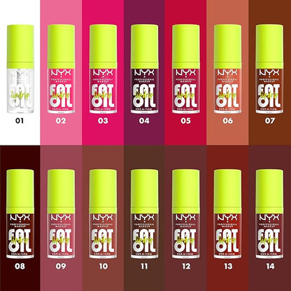 NYX PROFESSIONAL MAKEUP Fat Oil Lip Drip, Moisturizing, Lip
