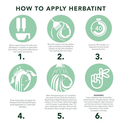 Herbatint Permanent Haircolor Gel, 6C