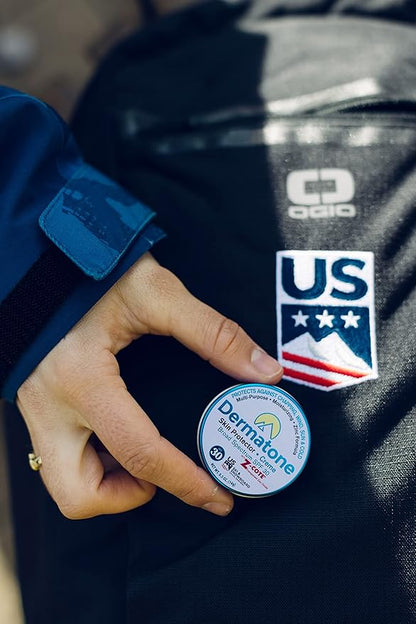 Dermatone Skin Protection Balm w/Zinc SPF 30 | 2-Pack Barrier Cream | Moisturizing | Heals & Repairs Dry Skin | Advanved therapy Lips and Face Repair, 0.5 oz tin