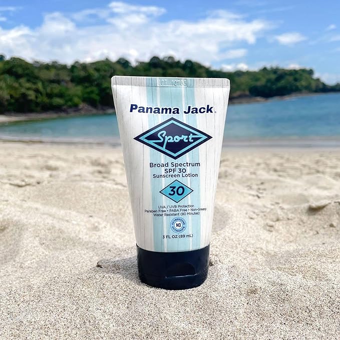 Panama Jack Sport Sunscreen Lotion - Non-Greasy,