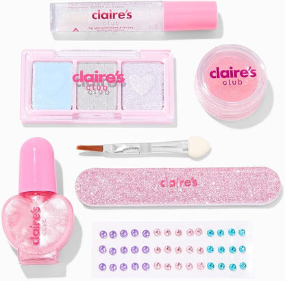 Claire's Accessories Snow Leopard Cosmetic Makeup Kit