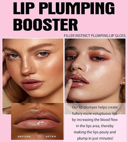 Spicy Lip Gloss Plumper Glossy Lip Girls