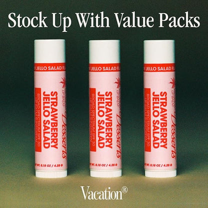 Vacation Strawberry Jello Salad SPF 30