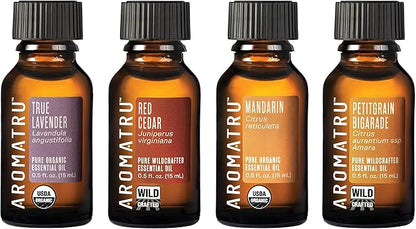 Essential Oil Kits - Organic and Wildcrafted – No Synthetic Fillers – ISO Lab Certified for Purity – Ethically Sourced from Sustainable Origins